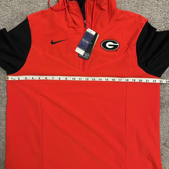Georgia Bulldogs Nike Player Issue Hybrid Jacket On Field NWT Unworn Size M CFP - Picture 8 of 9